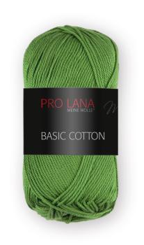 Baumwollgarn Basic Cotton Fb. 75 Grün von Pro Lana